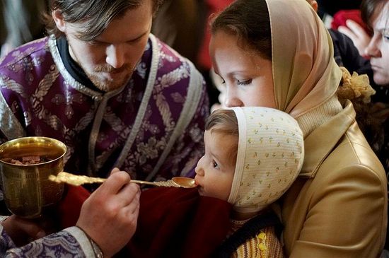 La Santa Comunione nella Chiesa ortodossa